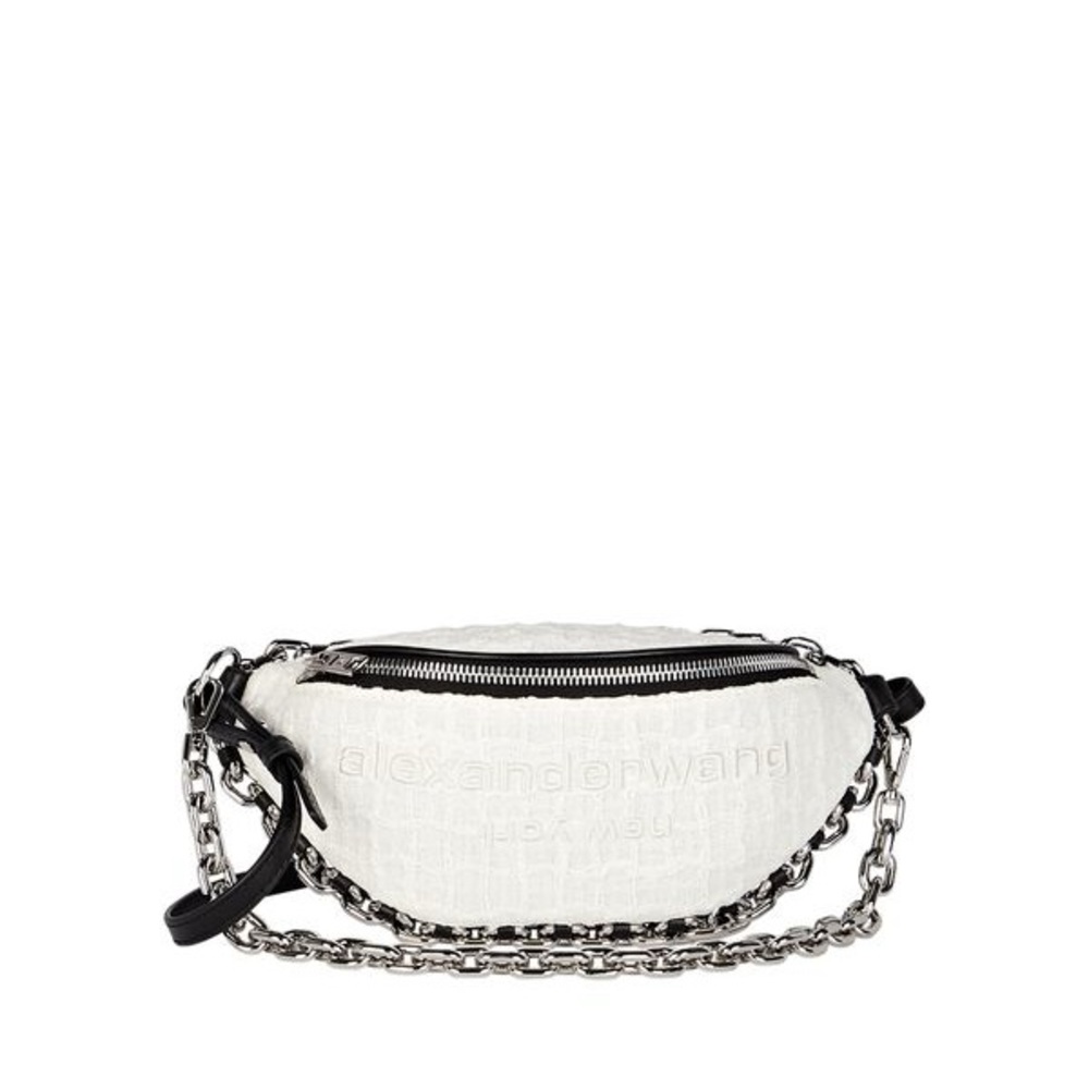 ALEXANDER WANG Attica Tweed Crossbody Bag authentic